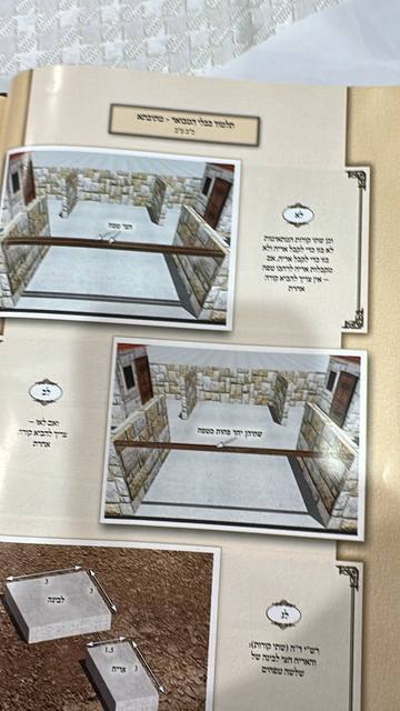 Illustrated sefer: two beams (R’ Shimon)